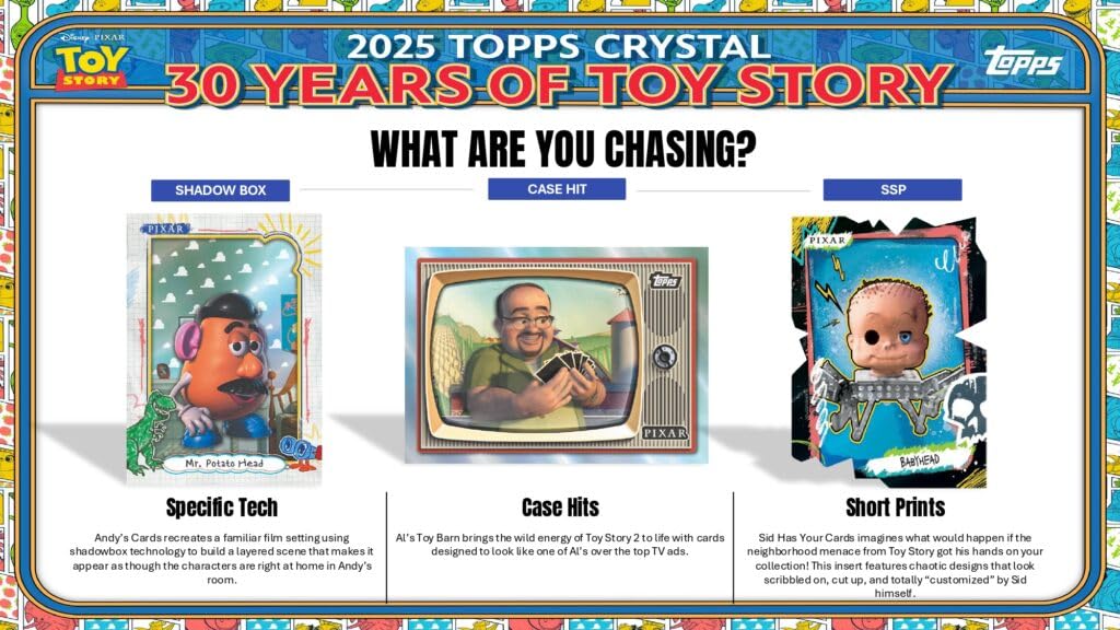 Amazon.co.jp: 2025 TOPPS CRYSTAL 30 YEARS OF TOY STORY HOBBY BOX